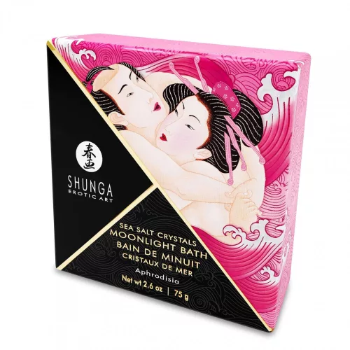 Shunga Aphrodisia - fürdőkristály holt tengeri ásványokkal (75 g) - Bio és natúr intim termékek