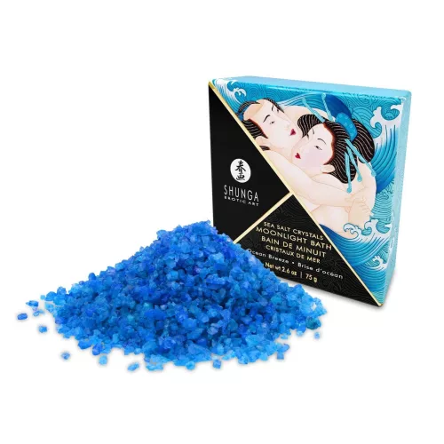 Shunga Ocean Breeze - fürdőkristály holt tengeri ásványokkal (75 g) - Bio és natúr intim termékek