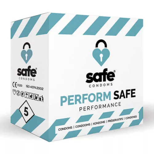 SAFE Perform Safe - nagy óvszer (5db) - Bio és natúr intim termékek