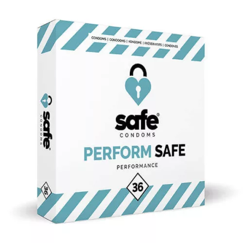 SAFE Perform Safe - nagy óvszer (36 db) - Bio és natúr intim termékek