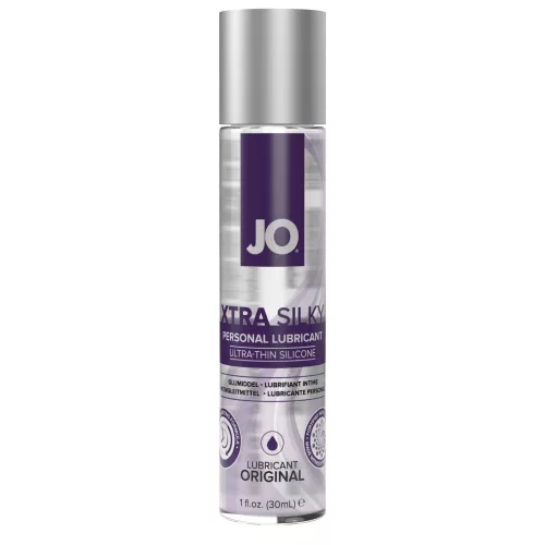 System JO Xtra Silky - szilikonos síkosító E-Vitaminnal (30 ml) - Bio és natúr intim termékek