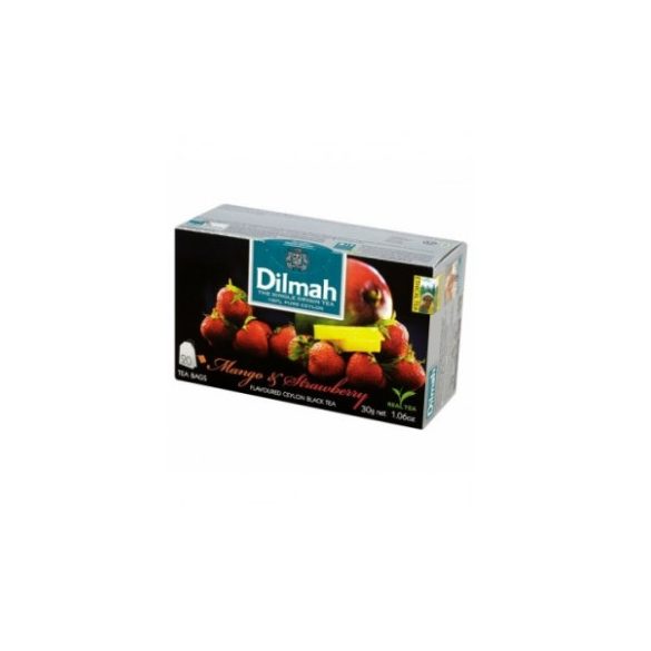 Dilmah mango-strawberry aromás fekete tea aromazáró dobozban 30 g