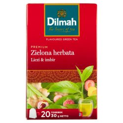 DILMAH ZÖLD TEA LICSI GYÖMBÉR 20 db
