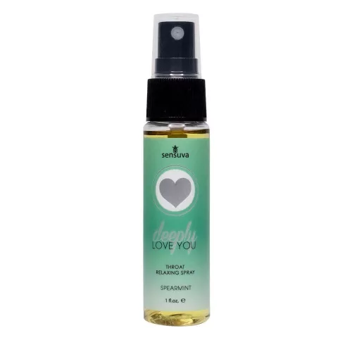 Sensuva - torok nyugtató spray - menta (30 ml) - Bio és natúr intim termékek