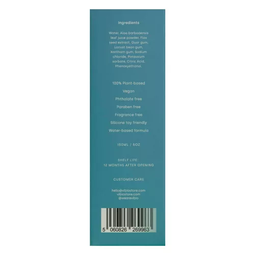 Vibio Glee - vízbázisú, aloe vera alapú síkosító (150 ml) - Bio és natúr intim termékek
