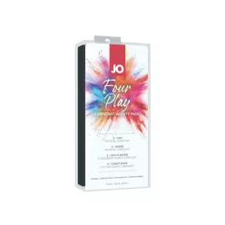 System JO Four Play - játékos felfedező csomag (8x10 ml) - Bio és natúr intim termékek