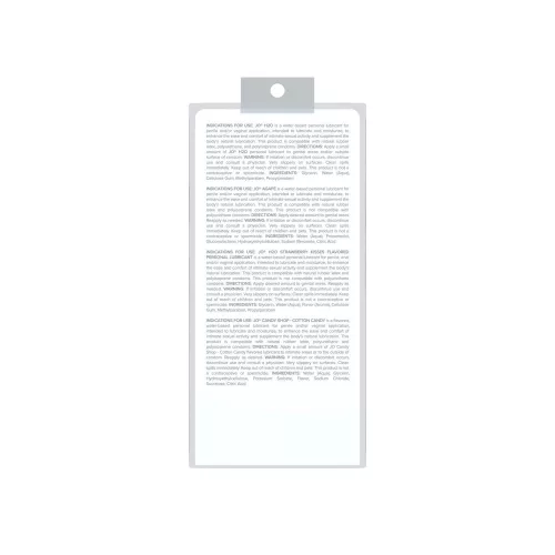 System JO Four Play - játékos felfedező csomag (8x10 ml) - Bio és natúr intim termékek