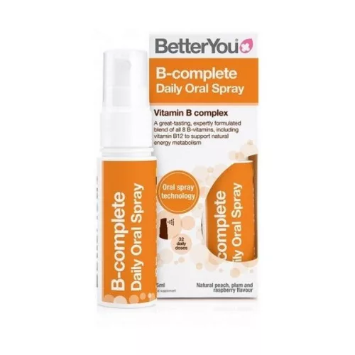 Better You b-complete vegan b-komplex szájspray 25 ml - Bio és natúr étrendkiegészítők