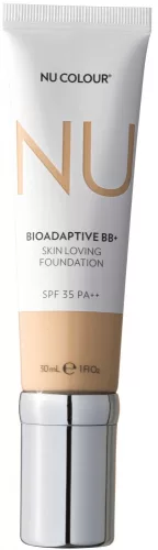 Nu Colour Bioadaptive BB+ Skin Loving Foundation - Medium Ochre - folyékony alapozó 30 ml - Bio és natúr kozmetikumok