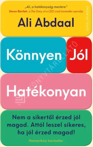 Könnyen, jól, hatékonyan - Nem a sikertől érzed jól magad. Attól leszel sikeres, ha jól érzed magad!