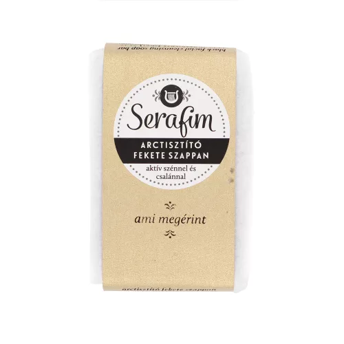 Serafim Arctisztító Fekete szappan 100g - 