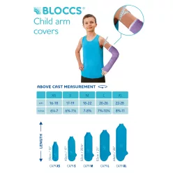 Bloccs (Coolmax) Hungary Gipszvédő Gyermek kar S - 