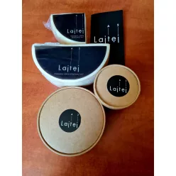 Lajtej lajoskomáromi félkemény sajt 500g - Bio és natúr élelmiszerek