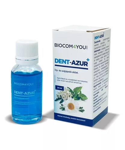 Biocom Dent Azur+ 20 ml - Bio és natúr kozmetikumok