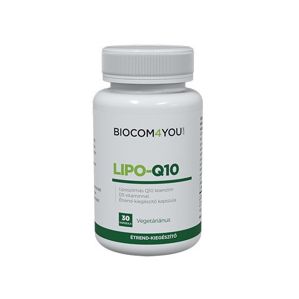 Biocom Liposzómás Q10 koenzim D3-vitaminnal 2000 NE