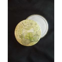   Matcha hűtőmágnes 56 mm – kézzel festett illusztráció alapján - 1 db