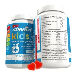 Nani KIDS multi-gumivitamin (70db) több, mint 1 havi adag – 100% VEGÁN - Bio és natúr étrendkiegészítők