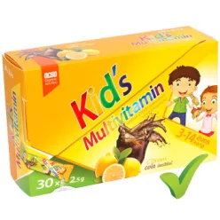 OCSO Kid's Multivitamin granulátum citrom-cola ízű 30x2,5gr - Bio és natúr étrendkiegészítők
