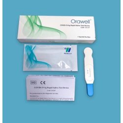   Well Biotech Orawell COVID-19 antigén, nyalókás, egylépéses gyorsteszt – 1 db tesztkészlet (nyálból)