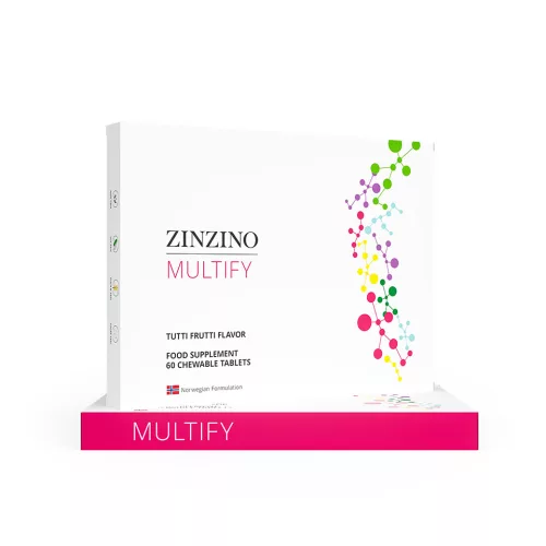 Zinzino Multify Kit Rágható multivitamin 60 db / 22 g - 
