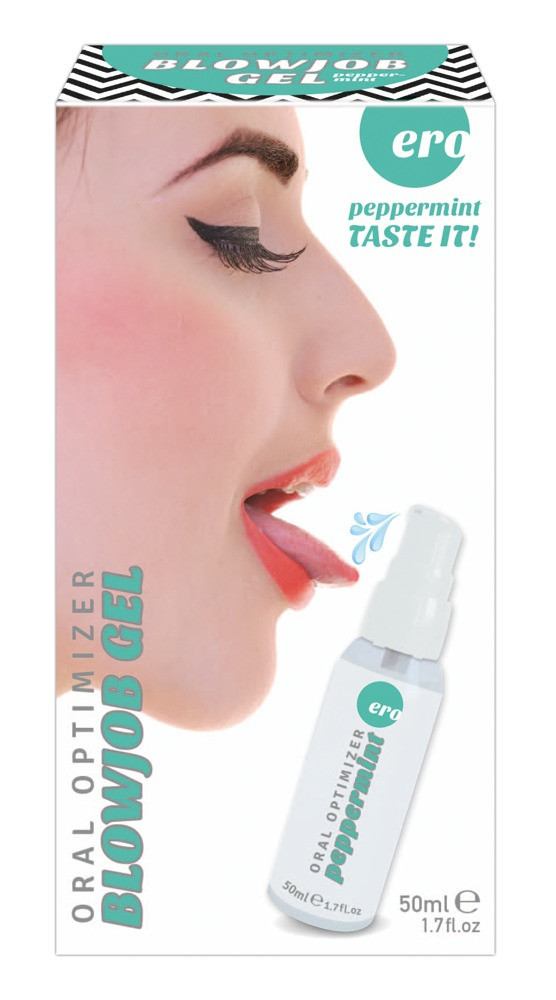 Blowjob Gel - orál síkosító gél - borsmenta (50 ml) termék 2. képe