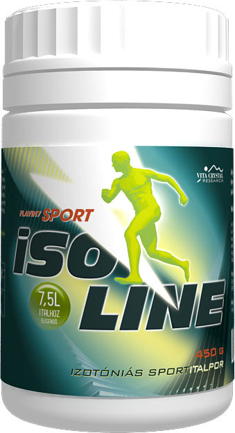 Flavin7Sport Isoline italpor 450 g akciós termékkép 1