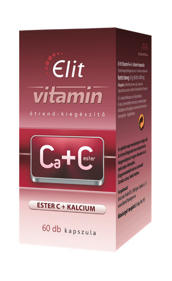 Vita Crystal E-lit vitamin - Ca+Ester C 60db kapsz.