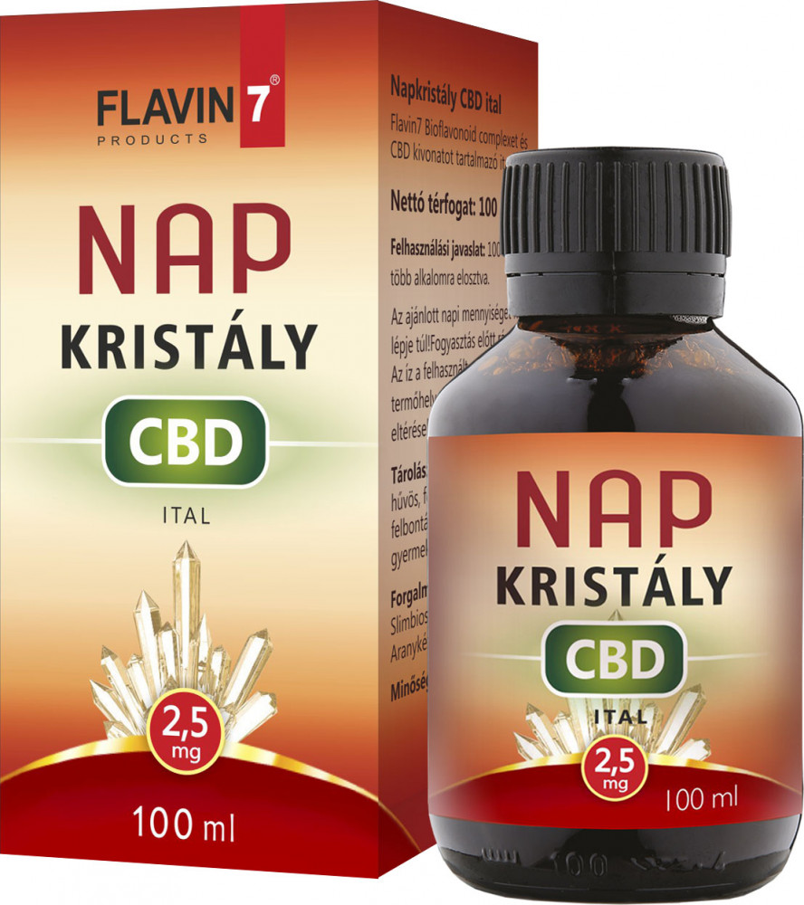 Vita Crystal Napkristály CBD ital 100 ml