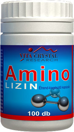 Vita Crystal Amino Lizin kapszula 100db