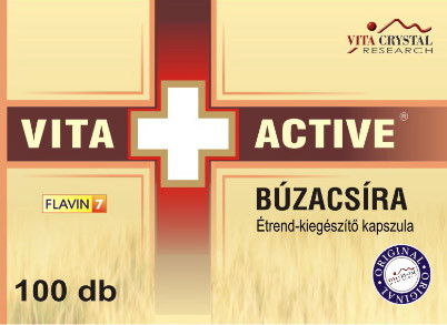 Vita Crystal Vita+Active Búzacsíra kapszula 100db