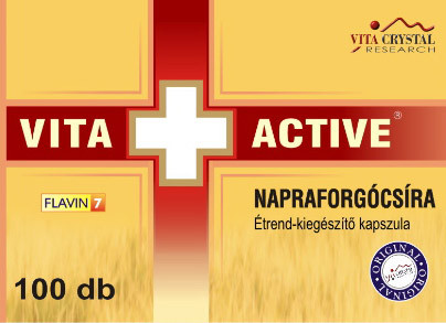 Vita Crystal Vita+Active Napraforgócsíra kapszula 100db