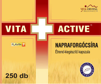 Vita Crystal Vita+Active Napraforgócsíra kapszula 250db