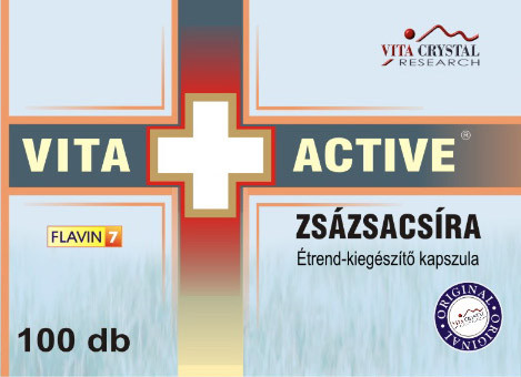 Vita Crystal Vita+Active Zsázsacsíra kapszula 100db