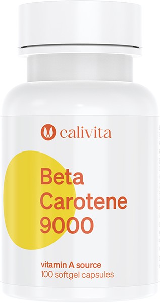 CaliVita Beta Carotene lágyzselatin-kapszula Az A-vitamin elővitaminja 100db