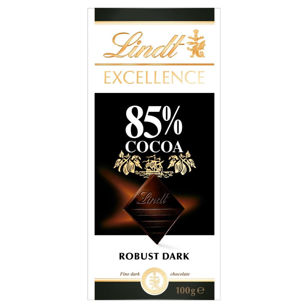 LINDT EXCELLENCE ÉTCSOKOLÁDÉ 85% akciós termékkép 1