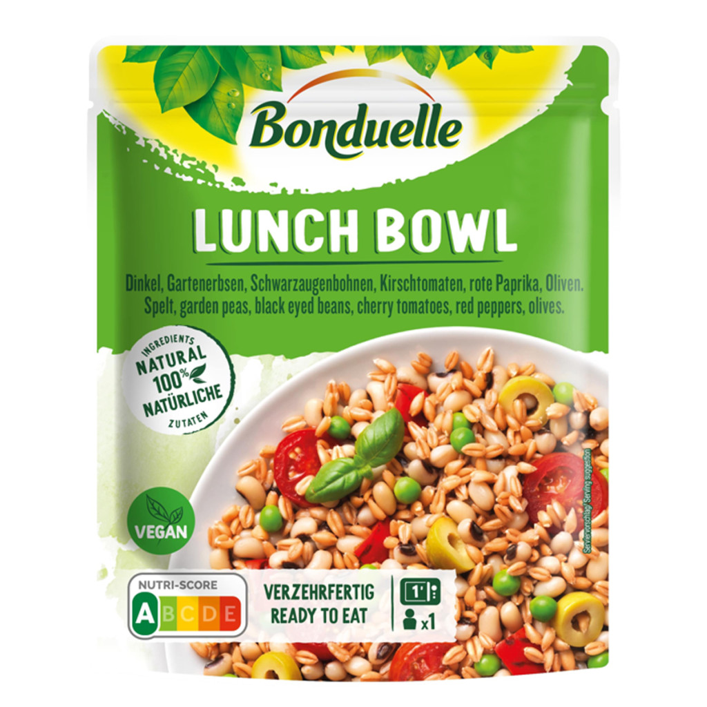 Bonduelle good lunch tönkölybúza és borsó 250 g akciós termékkép 1