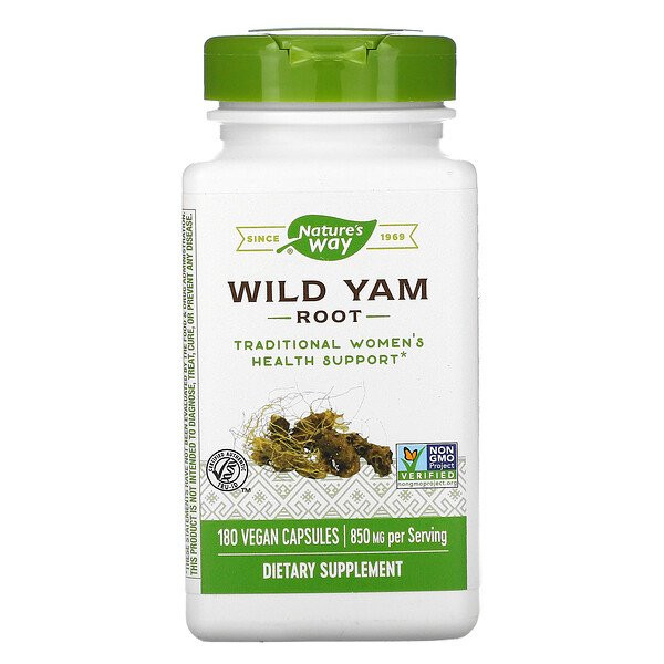 Natures Way Wild Yam 180 db