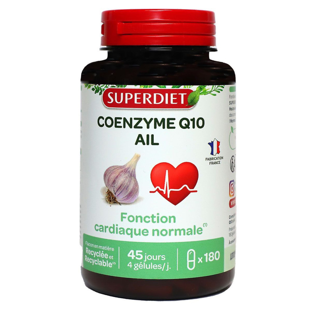 SUPERDIET KAPSZULA Q10 KOENZIM FOKHAGYMA akciós termékkép 1