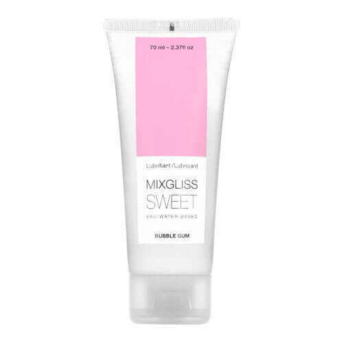 Mixgliss Sweet Bubble Gum - vízbázisú síkosító - rágó (70ml)