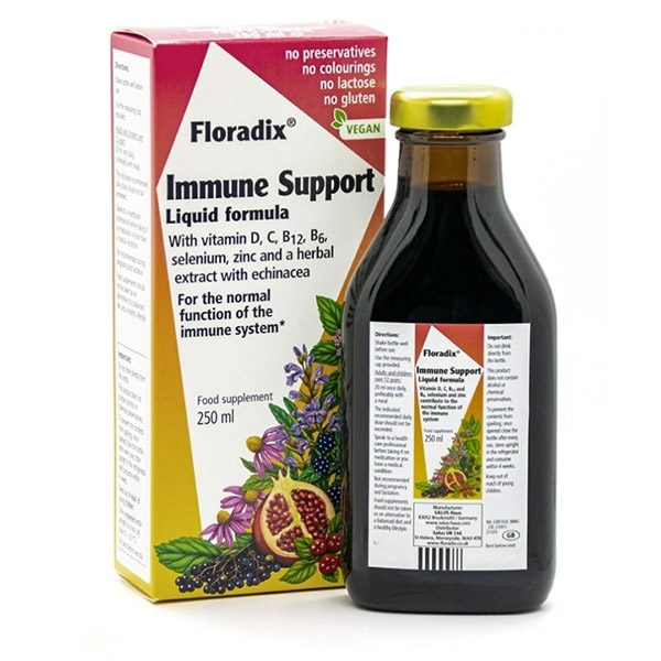 SALUS FLORADIX IMMUNERŐ SZIRUP 250ML