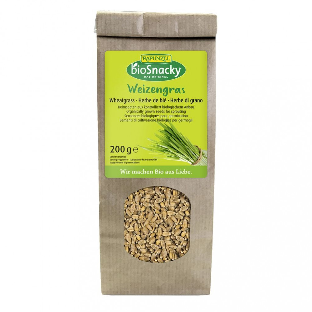 Rapunzel bioSnacky Búzafű csíramag BIO 200 g