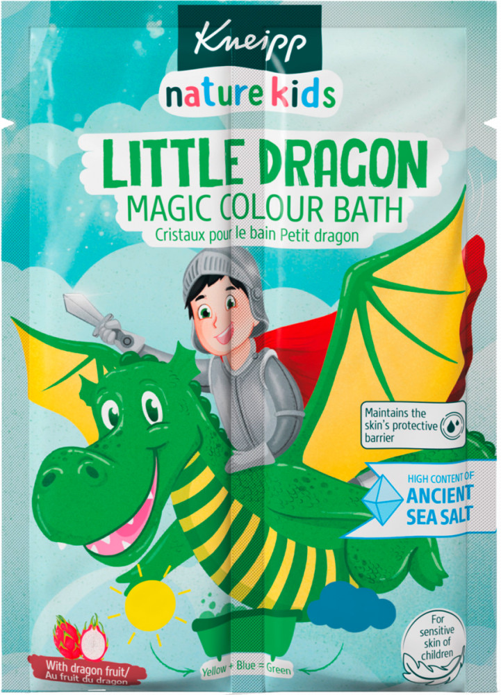 Kneipp fürdőkristály naturkind sárkányharcos színes 40 g