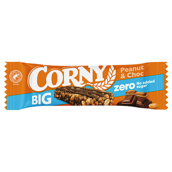 Corny Big szelet zero big földimogyorós csokoládés 40 g akciós termékkép 1