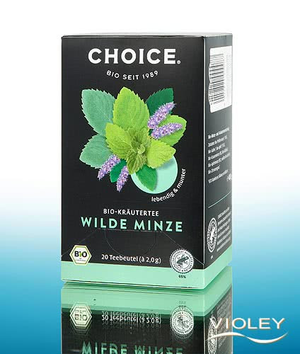 Choice bio gyógynövény tea vadmenta 40 g akciós termékkép 1