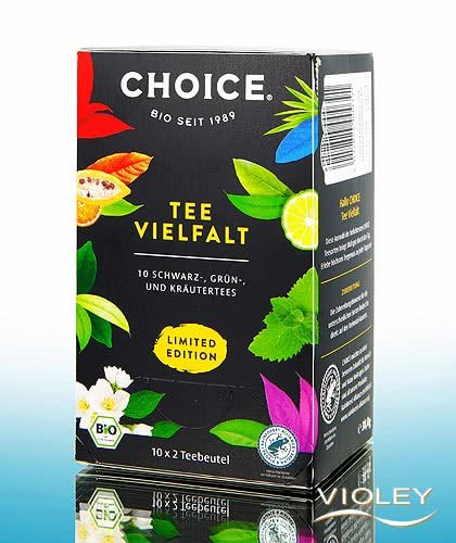 Choice bio tea válogatás 38 g akciós termékkép 1