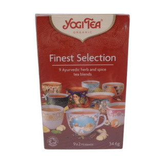 Yogi bio tea best seller válogatás 18x1,9g 34 g