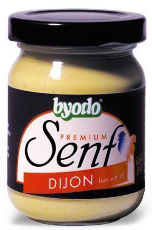 Byodo bio dijoni mustár 125 ml