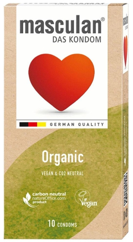 Óvszer masculan organic vegán 10 db akciós termékkép 1