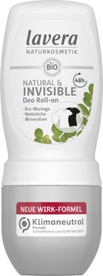 Lavera bio golyós dezodor natural invisible 50 ml akciós termékkép 1