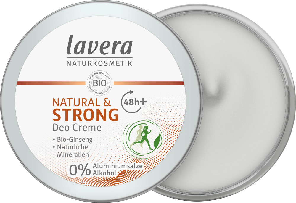 Lavera bio krém dezodor natural strong 50 ml akciós termékkép 1